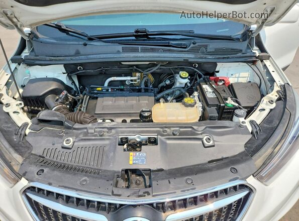 KL4CJASB7LB050296 2020 BUICK ENCORE White Engine compartment view