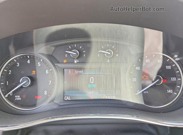 KL4CJASB7MB316367 2021 BUICK ENCORE Black Vista del cuadro de instrumentos