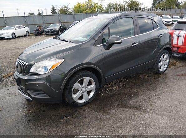 KL4CJASB8GB579357 2016 BUICK ENCORE Gray Front left