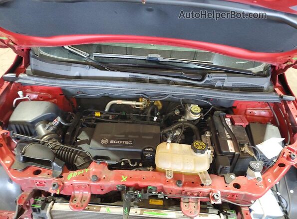 KL4CJASB8HB004998 2017 BUICK ENCORE Red Vista interior trasera