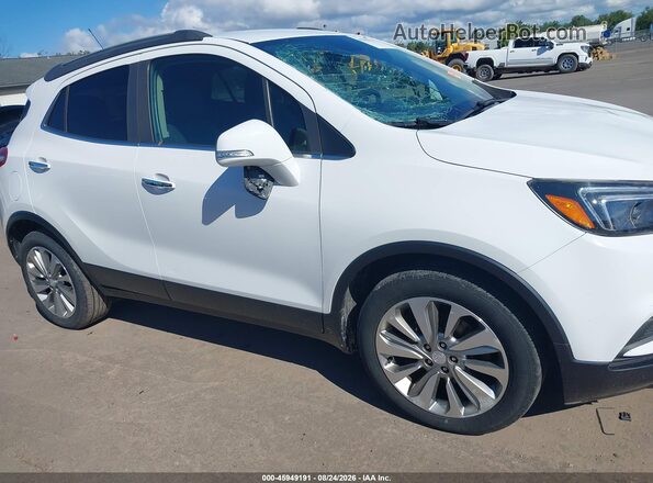 KL4CJASB8HB128303 2017 BUICK ENCORE White Вид задньої частини салону