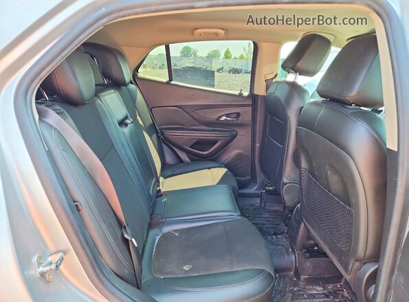 KL4CJASB8HB174116 2017 BUICK ENCORE Silver უკანა სავარძლების ხედი