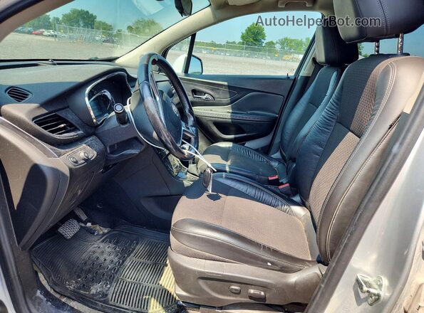 KL4CJASB8HB174116 2017 BUICK ENCORE Silver წინა სალონის ხედი