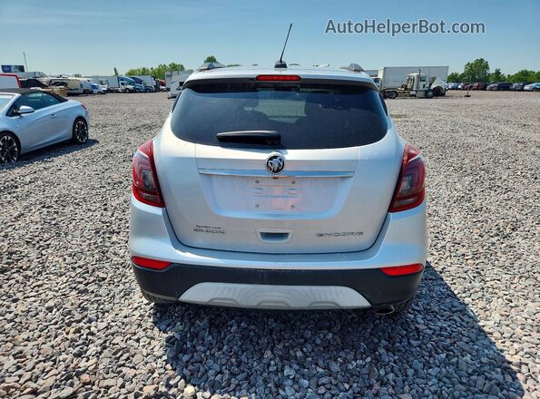 KL4CJASB8HB174116 2017 BUICK ENCORE Silver უკანა ხედი