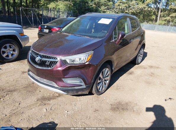 KL4CJASB8HB248036 2017 BUICK ENCORE Burgundy Front left