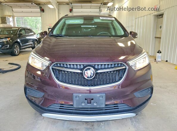 KL4CJASB8JB511003 2018 BUICK ENCORE Purple Widok z przodu