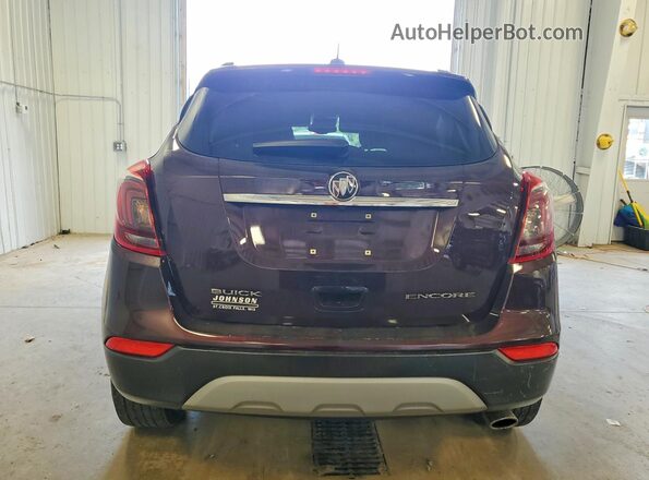 KL4CJASB8JB511003 2018 BUICK ENCORE Purple Widok z tyłu