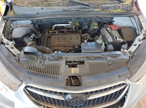 KL4CJASB8JB513334 2018 BUICK ENCORE Gray Engine compartment view