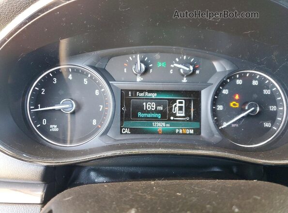 KL4CJASB8JB513334 2018 BUICK ENCORE Gray Instrument cluster view