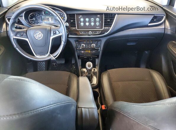 KL4CJASB8JB513334 2018 BUICK ENCORE Gray Dashboard view