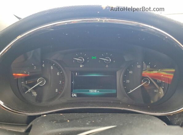 KL4CJASB8JB558774 2018 BUICK ENCORE Blue Instrument cluster view