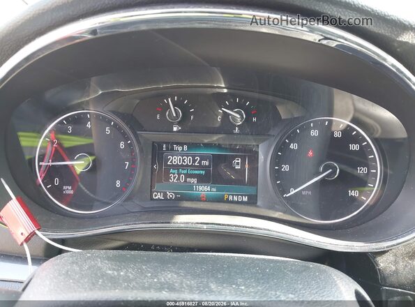 KL4CJASB8JB564106 2018 BUICK ENCORE Черный Вид задних сидений