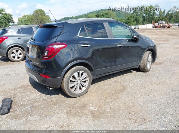 KL4CJASB8JB564106 2018 BUICK ENCORE Черный Задняя правая четверть