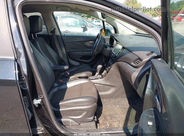 KL4CJASB8JB564106 2018 BUICK ENCORE Черный Вид салона спереди