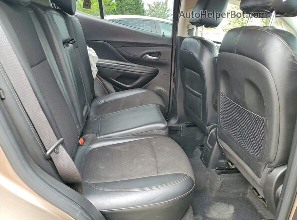 KL4CJASB8KB716449 2019 BUICK ENCORE Желто-коричневый Вид задней части салона