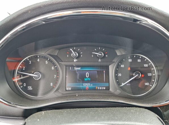 KL4CJASB8KB716449 2019 BUICK ENCORE Желто-коричневый Вид щитка приборов