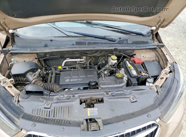 KL4CJASB8KB716449 2019 BUICK ENCORE Желто-коричневый Вид подкапотного пространства