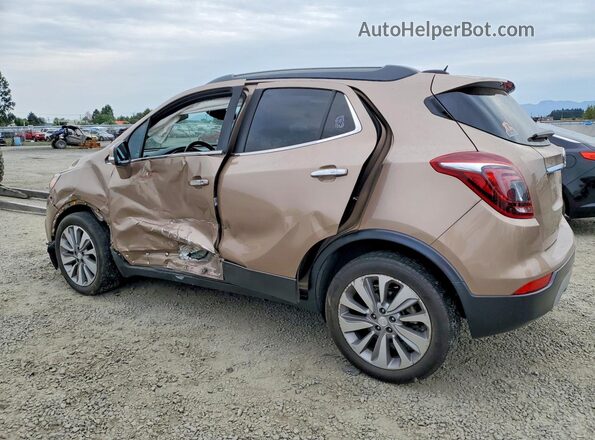 KL4CJASB8KB716449 2019 BUICK ENCORE Желто-коричневый Задняя левая четверть