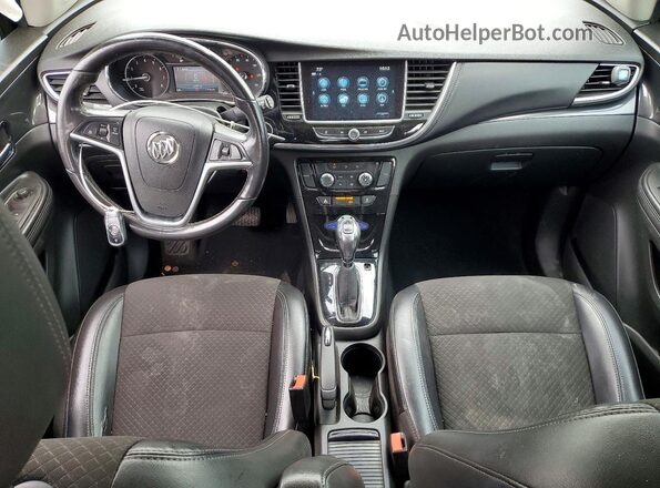 KL4CJASB8KB716449 2019 BUICK ENCORE Желто-коричневый Вид панели приборов