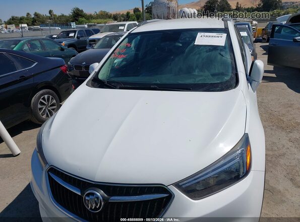 KL4CJASB8KB767966 2019 BUICK ENCORE White Front view