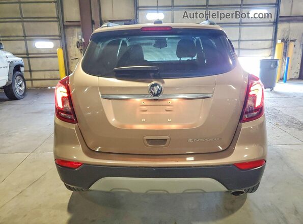 KL4CJASB8KB834629 2019 BUICK ENCORE Tan Widok wnętrza z przodu