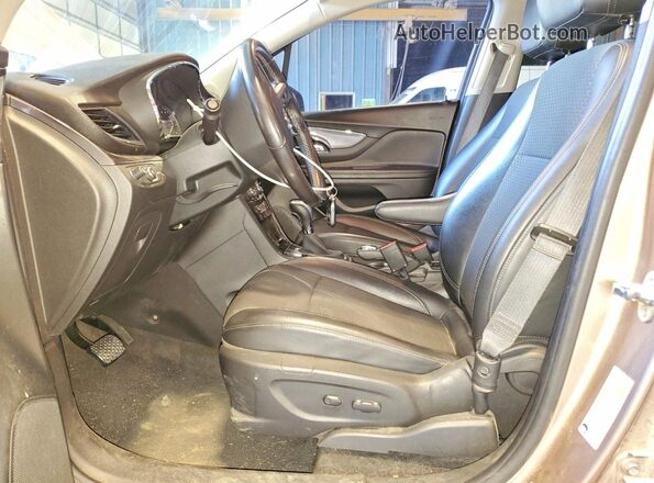 KL4CJASB8KB834629 2019 BUICK ENCORE Tan Widok deski rozdzielczej