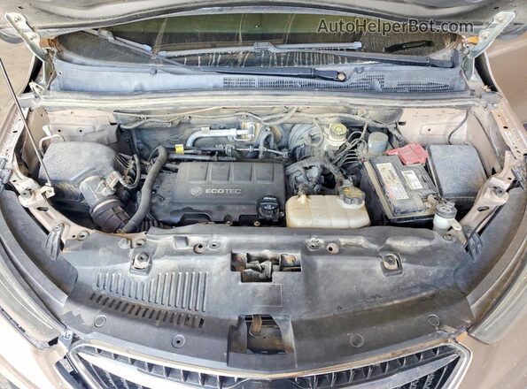 KL4CJASB8KB834629 2019 BUICK ENCORE Tan Widok naklejki z numerem VIN