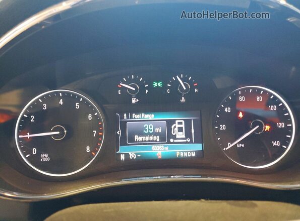 KL4CJASB8KB834629 2019 BUICK ENCORE Tan Widok tylnych siedzeń