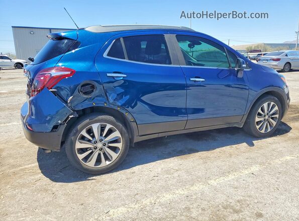 KL4CJASB8KB863502 2019 BUICK ENCORE Blue Задня права чверть