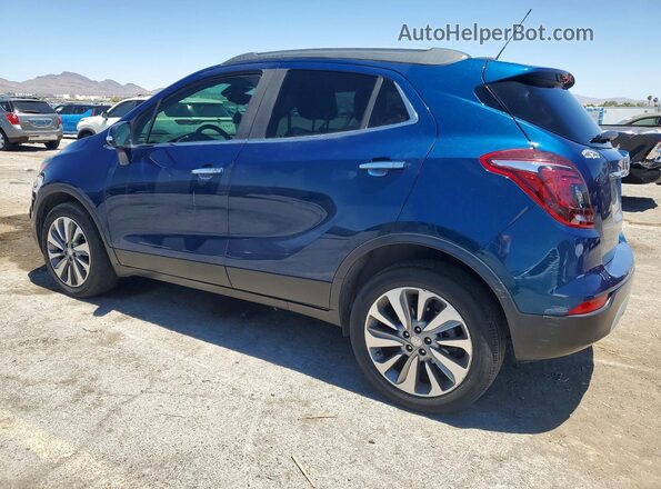 KL4CJASB8KB863502 2019 BUICK ENCORE Blue Задня ліва чверть