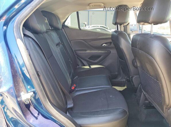 KL4CJASB8KB863502 2019 BUICK ENCORE Blue Вид задньої частини салону