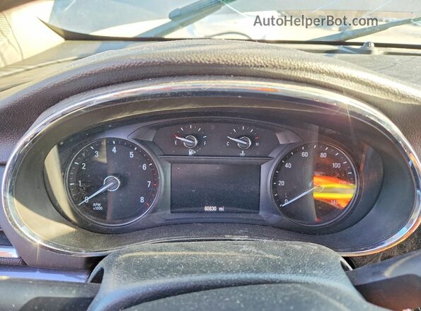 KL4CJASB8KB883393 2019 BUICK ENCORE Gray Instrument cluster view