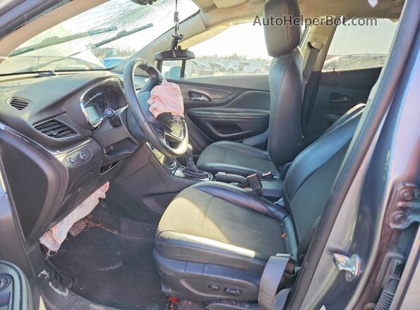 KL4CJASB8KB883393 2019 BUICK ENCORE Gray Front interior view