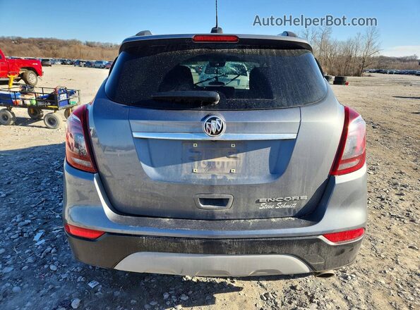 KL4CJASB8KB883393 2019 BUICK ENCORE Gray Rear view