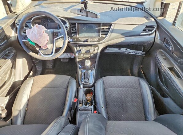 KL4CJASB8KB883393 2019 BUICK ENCORE Gray Dashboard view