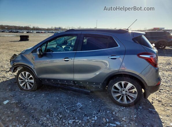 KL4CJASB8KB883393 2019 BUICK ENCORE Gray Rear left