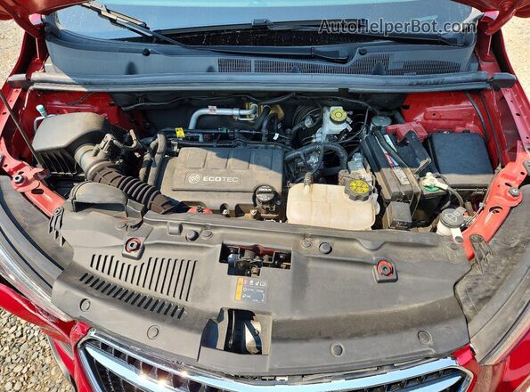KL4CJASB8LB004749 2020 BUICK ENCORE Red Widok komory silnika