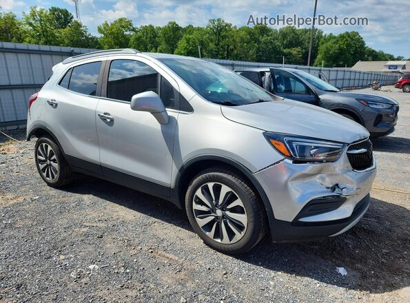 KL4CJASB8MB359292 2021 BUICK ENCORE Silver Przód prawy