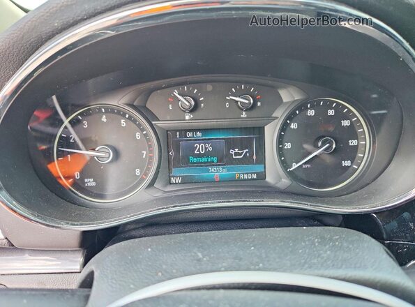 KL4CJASB8MB359292 2021 BUICK ENCORE Silver Widok zestawu wskaźników