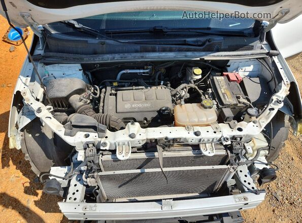 KL4CJASB9HB070962 2017 BUICK ENCORE Белый Вид подкапотного пространства