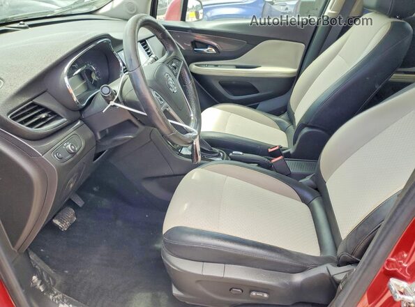 KL4CJASB9JB522933 2018 BUICK ENCORE Red Front interior view