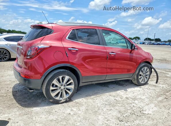 KL4CJASB9JB522933 2018 BUICK ENCORE Red Rear right