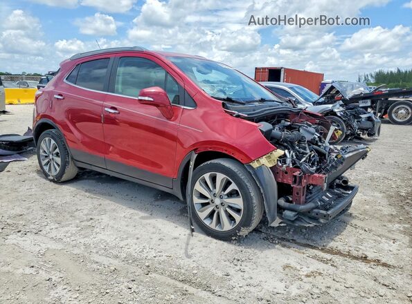 KL4CJASB9JB522933 2018 BUICK ENCORE Red Front right
