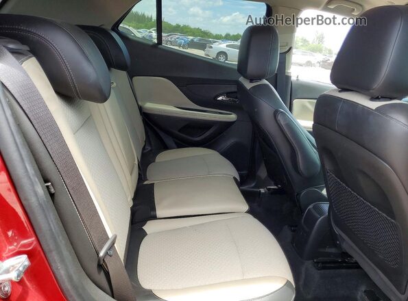 KL4CJASB9JB522933 2018 BUICK ENCORE Red Rear interior view