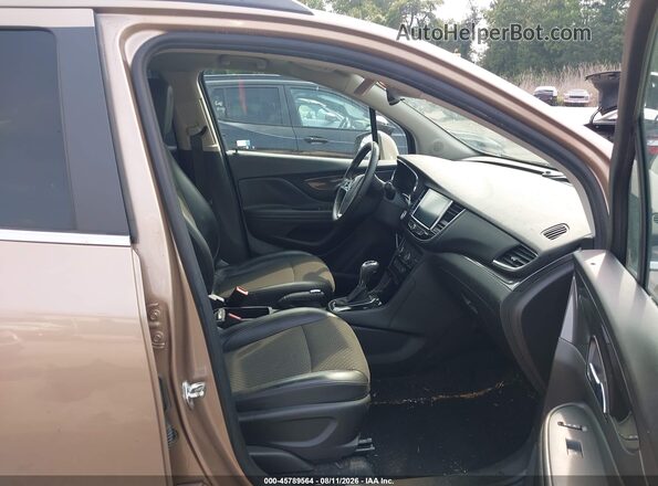 KL4CJASB9JB574854 2018 BUICK ENCORE Gold Front interior view