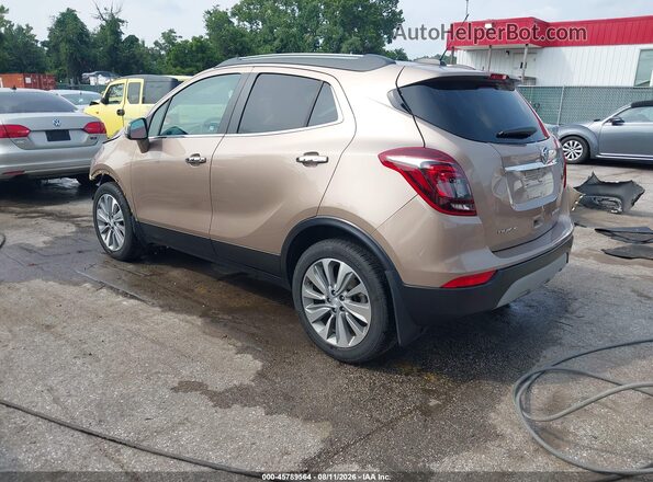KL4CJASB9JB574854 2018 BUICK ENCORE Gold Rear left