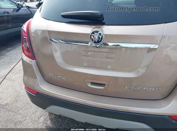 KL4CJASB9JB574854 2018 BUICK ENCORE Gold 