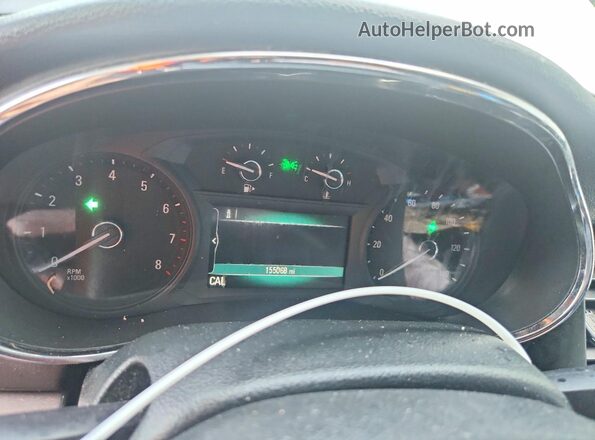 KL4CJASB9JB602586 2018 BUICK ENCORE White Vista del cuadro de instrumentos