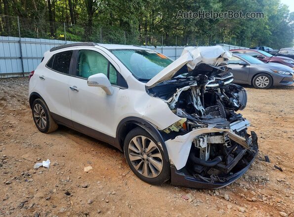 KL4CJASB9JB602586 2018 BUICK ENCORE White Delantero derecho