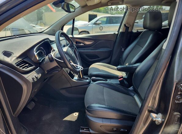 KL4CJASB9JB671858 2018 BUICK ENCORE Gray Front interior view